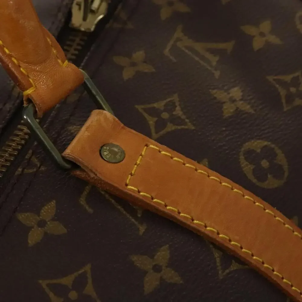 LOUIS VUITTON Monogram Keepall 55 Boston Bag M41424